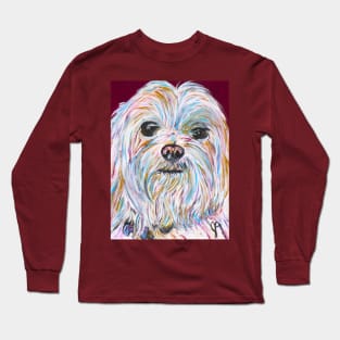 Maltese dog Long Sleeve T-Shirt